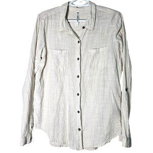 Kühl women's organic cotton button-down shirt L